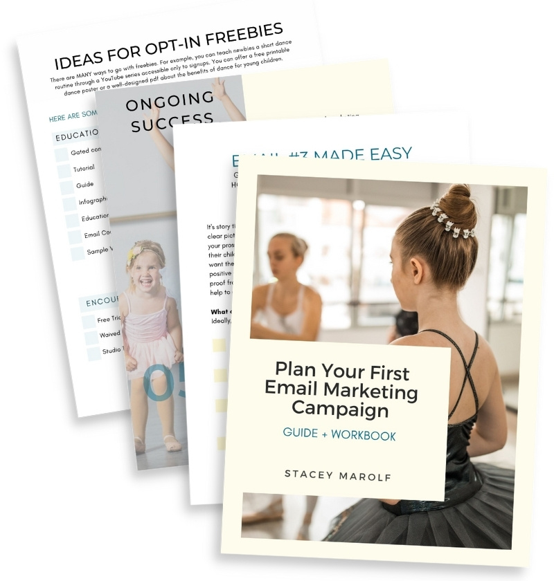 Plan your dance studio's first email marketing campaign